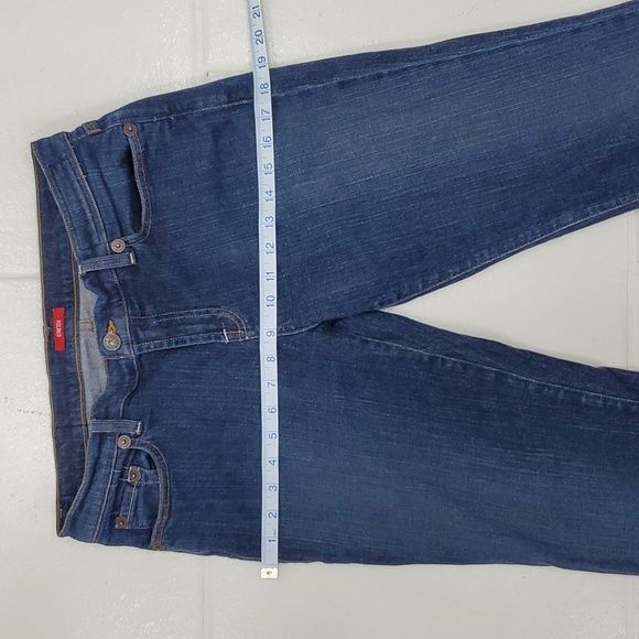 Marciano and Guess Co. jeans women's size 32 bootcut stretch mid rise dark wash - Picture 6 of 12